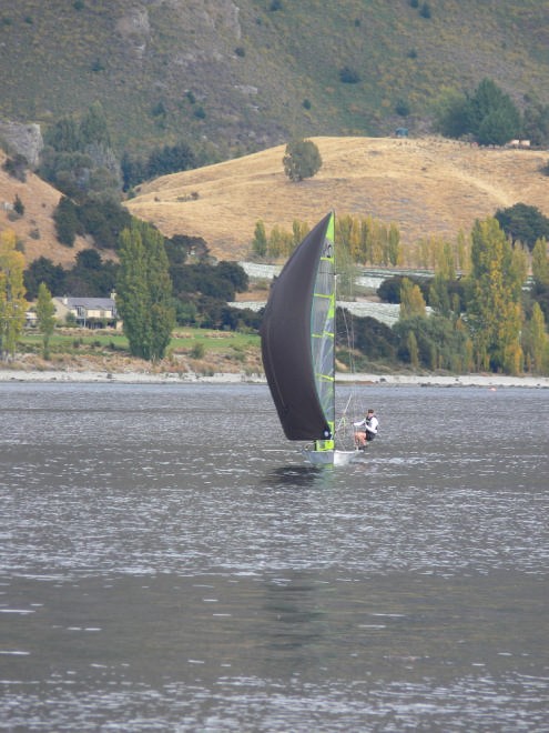 29erXX sailing for the first time at Lake Wanaka © www.29er.co.nz